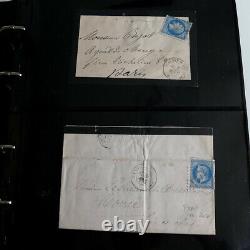 Collection Lettres Deeuil De France 1846-1954 En Album