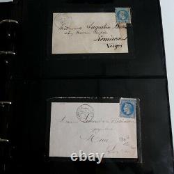 Collection Lettres Deeuil De France 1846-1954 En Album