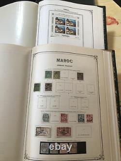 Collection Maroc En 2 Albums Yvert Et Tellier 1890/1998 Dont Postes Locales Tb