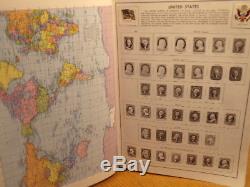 Collection Mondiale Chargée Dans H. E. Harris Album Standard 6200+ Timbres Voir 35 Pix