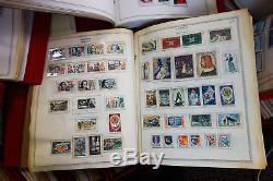 Collection Mondiale De Timbres À Vie 20,000 + 1950s-90s Mint Sets Dans 90 Albums