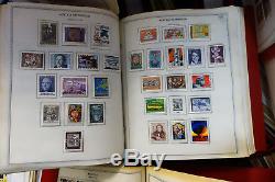 Collection Mondiale De Timbres À Vie 20,000 + 1950s-90s Mint Sets Dans 90 Albums