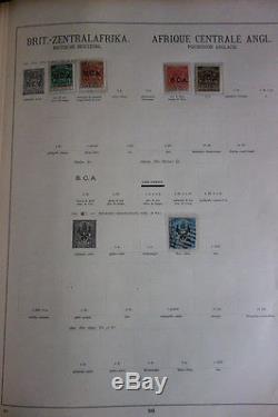Collection Mondiale De Timbres Anciens Kosmos Dans 5 Albums Énormes Plus De 1000 Pages Avant 1920