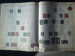 Collection Mondiale De Timbres Vintage / Album De Timbre De Postage International / 100 Plus Photo