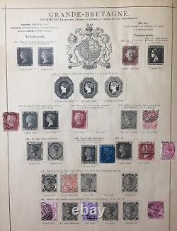 Collection Mondiale de Timbres Poste Anciens et Neufs Album (1200+) GM2926