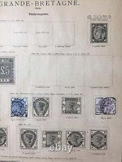 Collection Mondiale de Timbres Poste Anciens et Neufs Album (1200+) GM2926