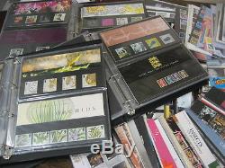 Collection Packs De Présentation 1990 2012 Fv £ 1122.00 Commemoratifs +5 Albums