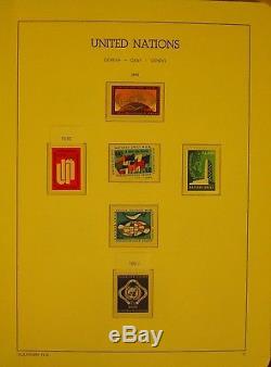 Collection Pratiquement Inutilisée De 1951 À 1985 Dans L'album Des Phares Hingeless