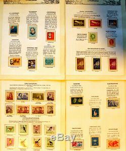 Collection Pré-décimale Dans Un Album Hingeless 7 Seas 395 Timbres