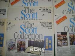 Collection Scott Stamp Album Suppléments Lot De 15 1986 À 1991 Ans