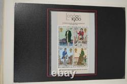 Collection Spécialisée Mondiale de Plus de 350 Timbres Neufs Album Sir Rowland Hill