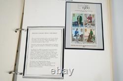 Collection Spécialisée Mondiale de Plus de 350 Timbres Neufs Album Sir Rowland Hill