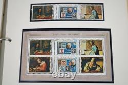 Collection Spécialisée Mondiale de Plus de 350 Timbres Neufs Album Sir Rowland Hill