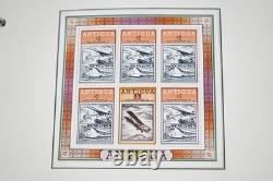 Collection Spécialisée Mondiale de Plus de 350 Timbres Neufs Album Sir Rowland Hill