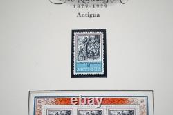 Collection Spécialisée Mondiale de Plus de 350 Timbres Neufs Album Sir Rowland Hill