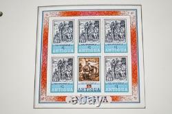 Collection Spécialisée Mondiale de Plus de 350 Timbres Neufs Album Sir Rowland Hill