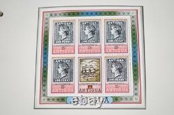 Collection Spécialisée Mondiale de Plus de 350 Timbres Neufs Album Sir Rowland Hill