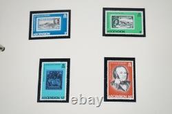 Collection Spécialisée Mondiale de Plus de 350 Timbres Neufs Album Sir Rowland Hill