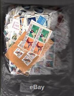 Collection Stamp Lot Box Successoraux Couvre Dans Le Monde Entier Timbres Albums 1 Livre