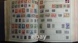 Collection Stampsweis WW dans un album Minkus est d'environ 5500 timbres.