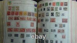 Collection Stampsweis WW dans un album Minkus est d'environ 5500 timbres.