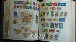 Collection Stampsweis WW dans un album Minkus est d'environ 5500 timbres.