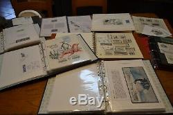 Collection Taaf En Album 8 Volumes Coffre-fort + Classeur Fdc Gravure Cote 4000