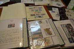 Collection Taaf En Album 8 Volumes Coffre-fort + Classeur Fdc Gravure Cote 4000