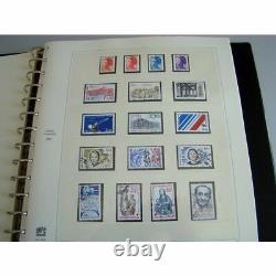 Collection Timbres De France 1983-1990 Oblitérés Complet En Album Safe