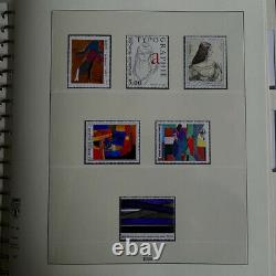 Collection Timbres De France 1986-1990 Neufs En Album Lindner