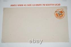 Collection américaine Scott #uc10-uc47 / 40+ enveloppes de courrier aérien en album
