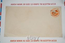 Collection américaine Scott #uc10-uc47 / 40+ enveloppes de courrier aérien en album