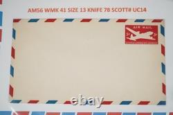 Collection américaine Scott #uc10-uc47 / 40+ enveloppes de courrier aérien en album