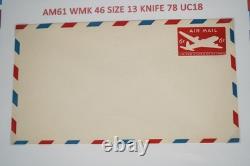Collection américaine Scott #uc10-uc47 / 40+ enveloppes de courrier aérien en album