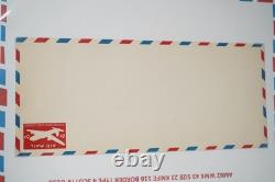 Collection américaine Scott #uc10-uc47 / 40+ enveloppes de courrier aérien en album