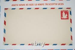 Collection américaine Scott #uc10-uc47 / 40+ enveloppes de courrier aérien en album