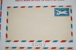 Collection américaine Scott #uc10-uc47 / 40+ enveloppes de courrier aérien en album