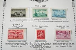 Collection américaine de 1910 aux années 2010 de 135 timbres B.O.B. neufs et oblitérés, conservés dans un album Minkus