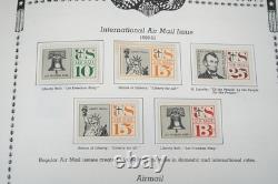 Collection américaine de 1910 aux années 2010 de 135 timbres B.O.B. neufs et oblitérés, conservés dans un album Minkus