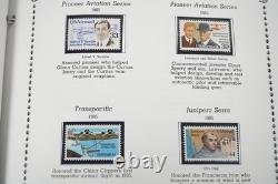Collection américaine de 1910 aux années 2010 de 135 timbres B.O.B. neufs et oblitérés, conservés dans un album Minkus