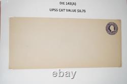 Collection américaine de 48 enveloppes de papeterie Scott #u436 à u470 dans un album