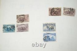 Collection américaine de plus de 1 150 timbres d’occasion conservés dans un album Grossman