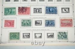 Collection américaine de plus de 1 150 timbres d’occasion conservés dans un album Grossman
