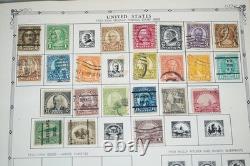 Collection américaine de plus de 1 150 timbres d’occasion conservés dans un album Grossman