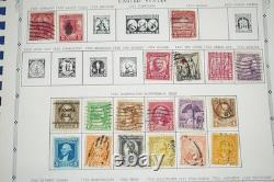 Collection américaine de plus de 1 150 timbres d’occasion conservés dans un album Grossman