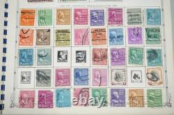 Collection américaine de plus de 1 150 timbres d’occasion conservés dans un album Grossman