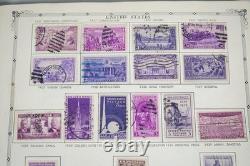 Collection américaine de plus de 1 150 timbres d’occasion conservés dans un album Grossman