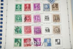 Collection américaine de plus de 1 150 timbres d’occasion conservés dans un album Grossman