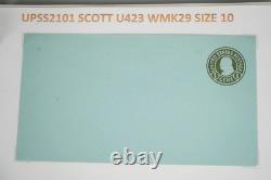 Collection américaine de plus de 50 enveloppes de papeterie postale Scott #u421/u428 dans un album