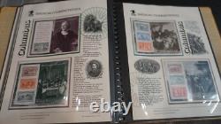 Collection américaine de timbres MNH Panneaux commémoratifs dans deux albums
